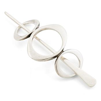 651. Sven-Erik Högberg, a hairpin, sterling silver, Gothenburg 1977.