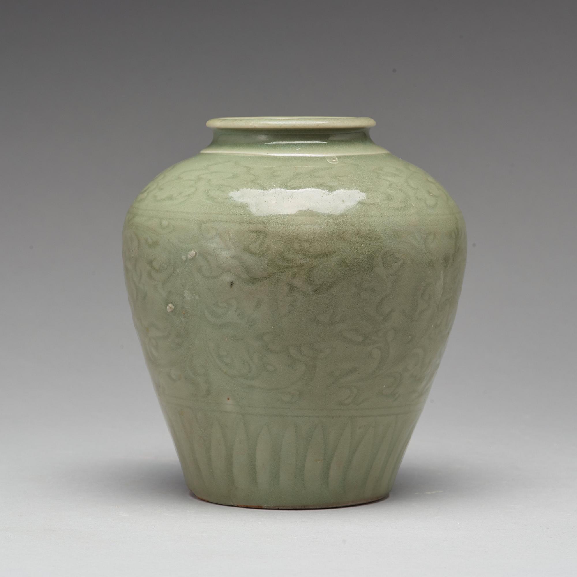 URNA, keramik. Mingdynastin (1368-1644).