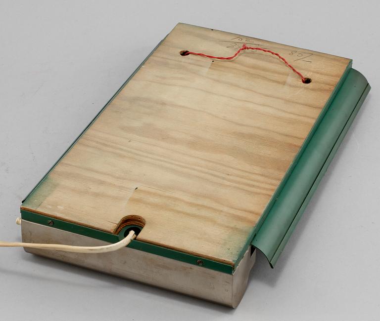 VÄGGLAMPA, art deco, 1900-talets andra kvartal.