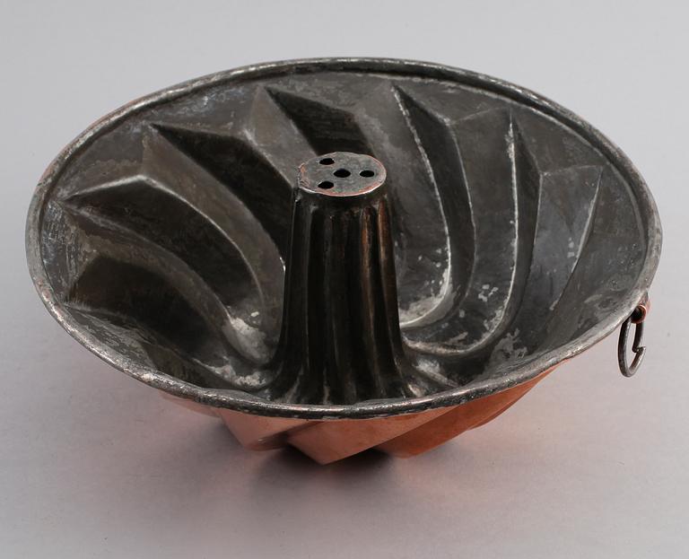 ALADÅBFORM, koppar, 1800-talets första hälft.