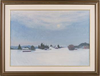 Onni Oja, Winter Townscape (Pornainen).