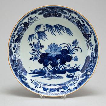SKÅLFAT, kompaniporslin. Qingdynastin, Qianlong (1736-95).