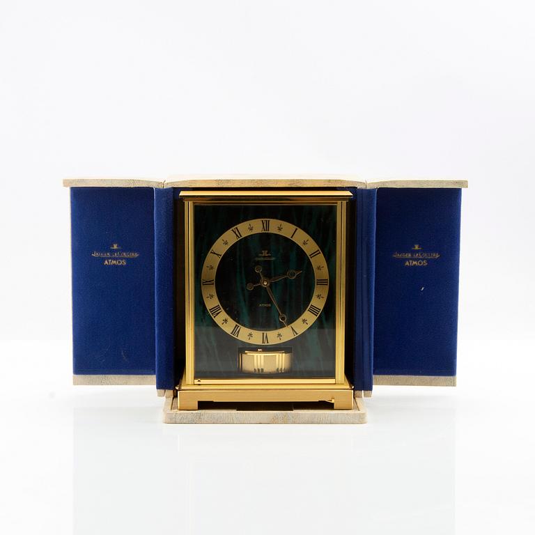 Jaeger-LeCoultre, table clock "Atmos", 1970s.