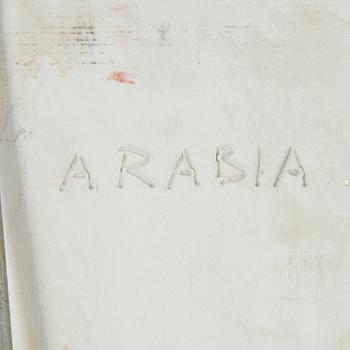 Toini Muona, a stoneware relief signed TM Arabia.