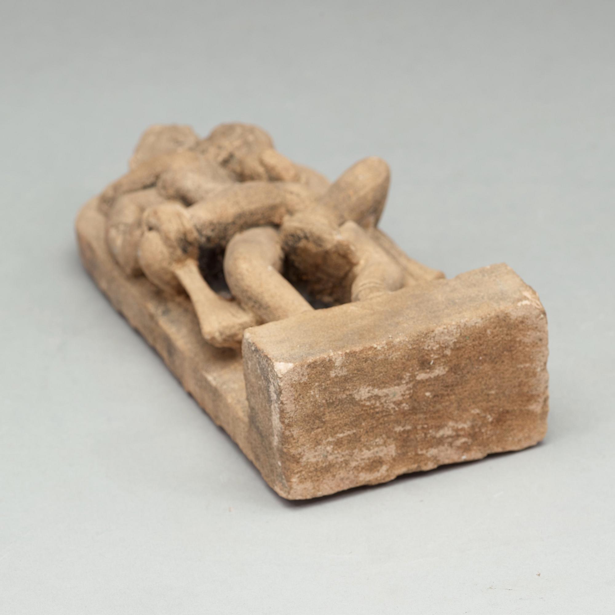 RELIEF, sandsten. Nepal, circa 1900.