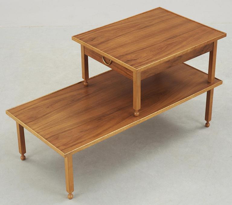 A Josef Frank walnut table, Svenskt Tenn, model 1073.