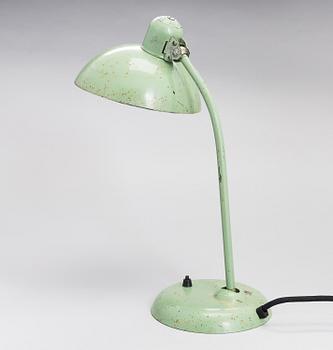 Christian Dell, a 1930/1940's '6556' table lamp for Kaiser-Idell, Germany.