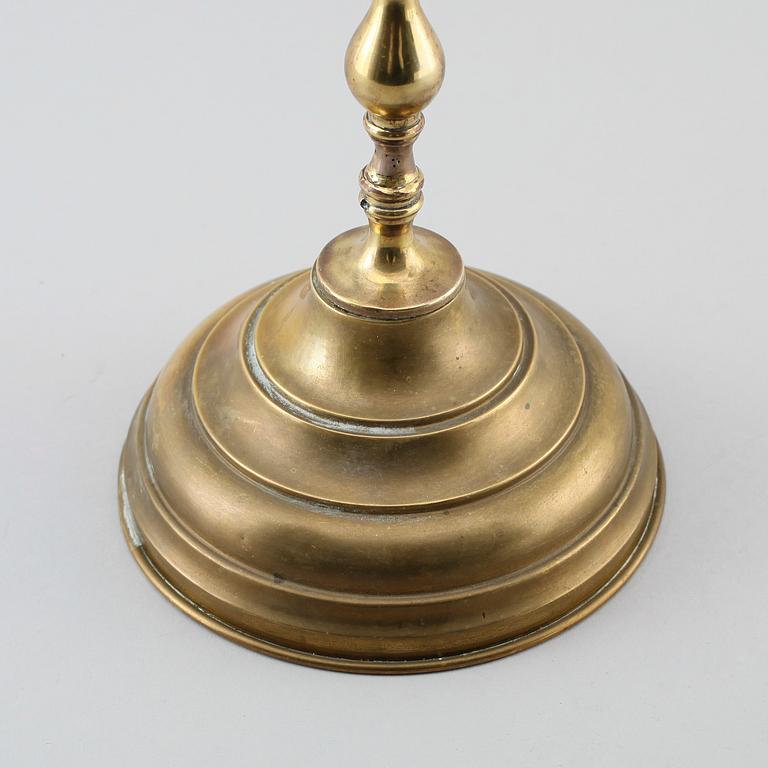 BORDSLAMPA, mässing, 1900-talets första hälft.