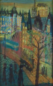 Eskil Nordell, City view, Stockholm.