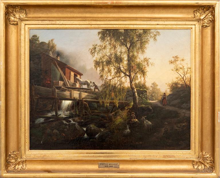 Ehrnfried Wahlqvist, the old mill.
