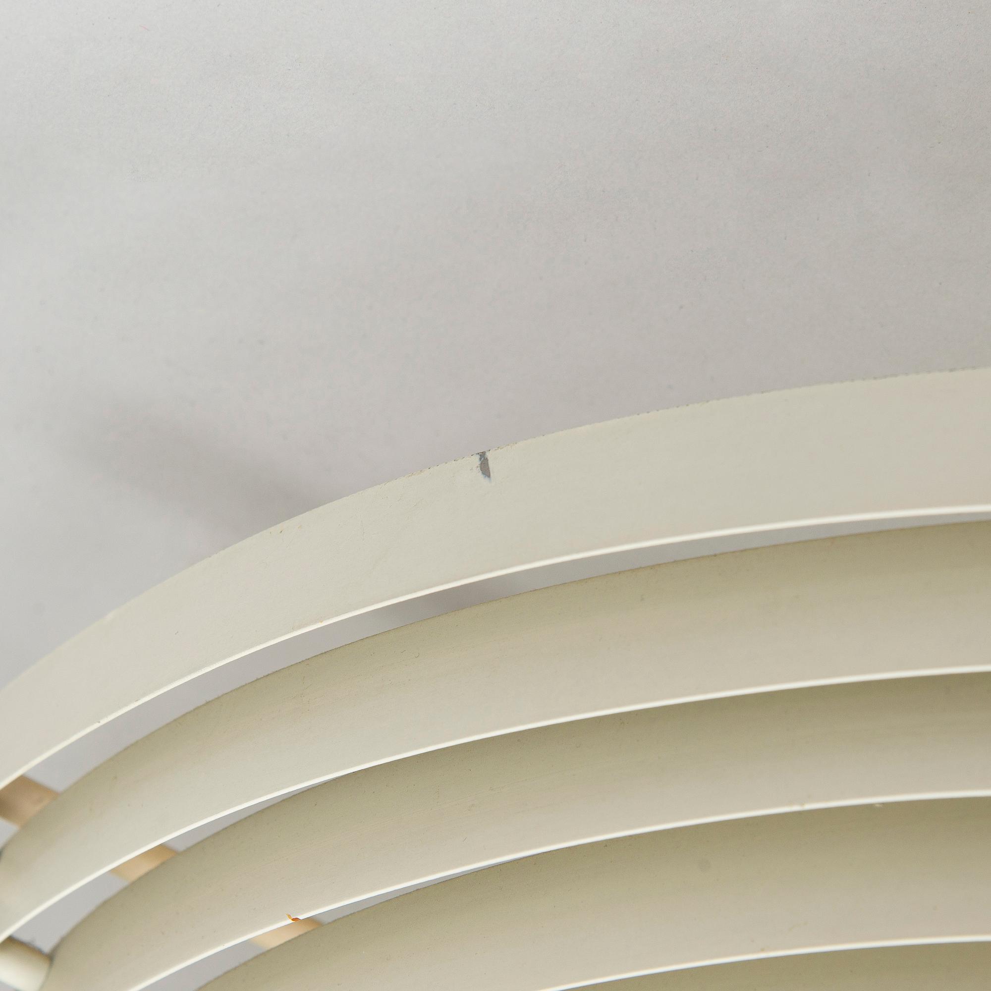 Alvar Aalto, kattovalaisin, malli A622B. Valaistustyö.