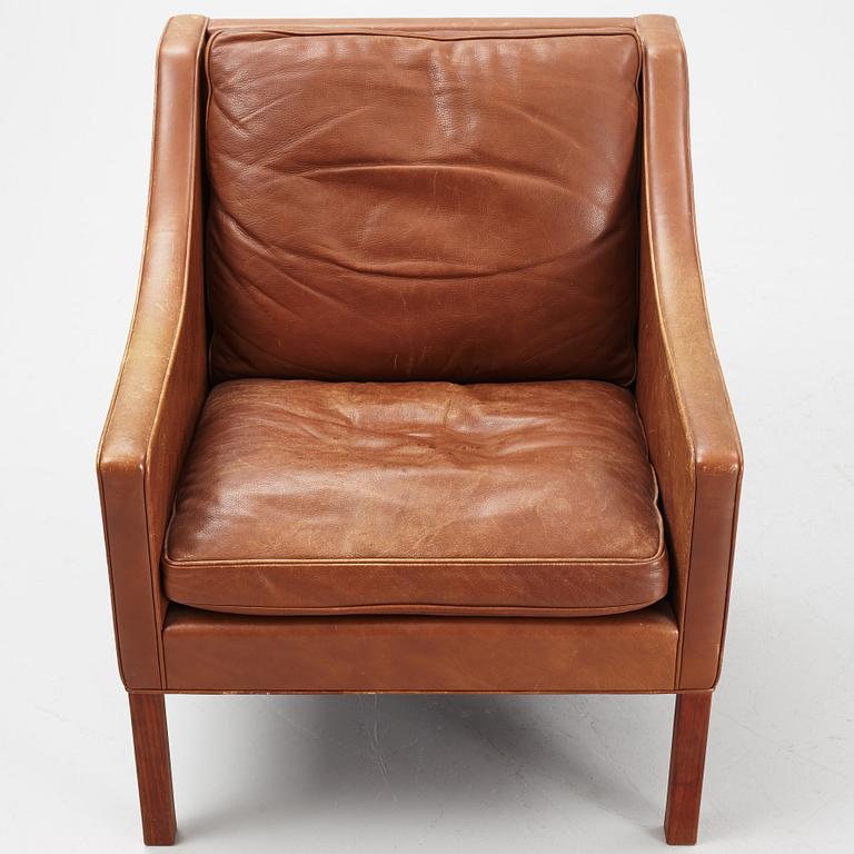 Børge Mogensen, a odel 2209 armchair, Fredericia Stolefabrik, Denmark.