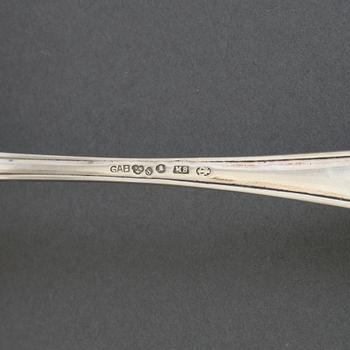 A 188 piece set of silver cutlery,'Vasa', GAB, Stockholm, mid 20th century.