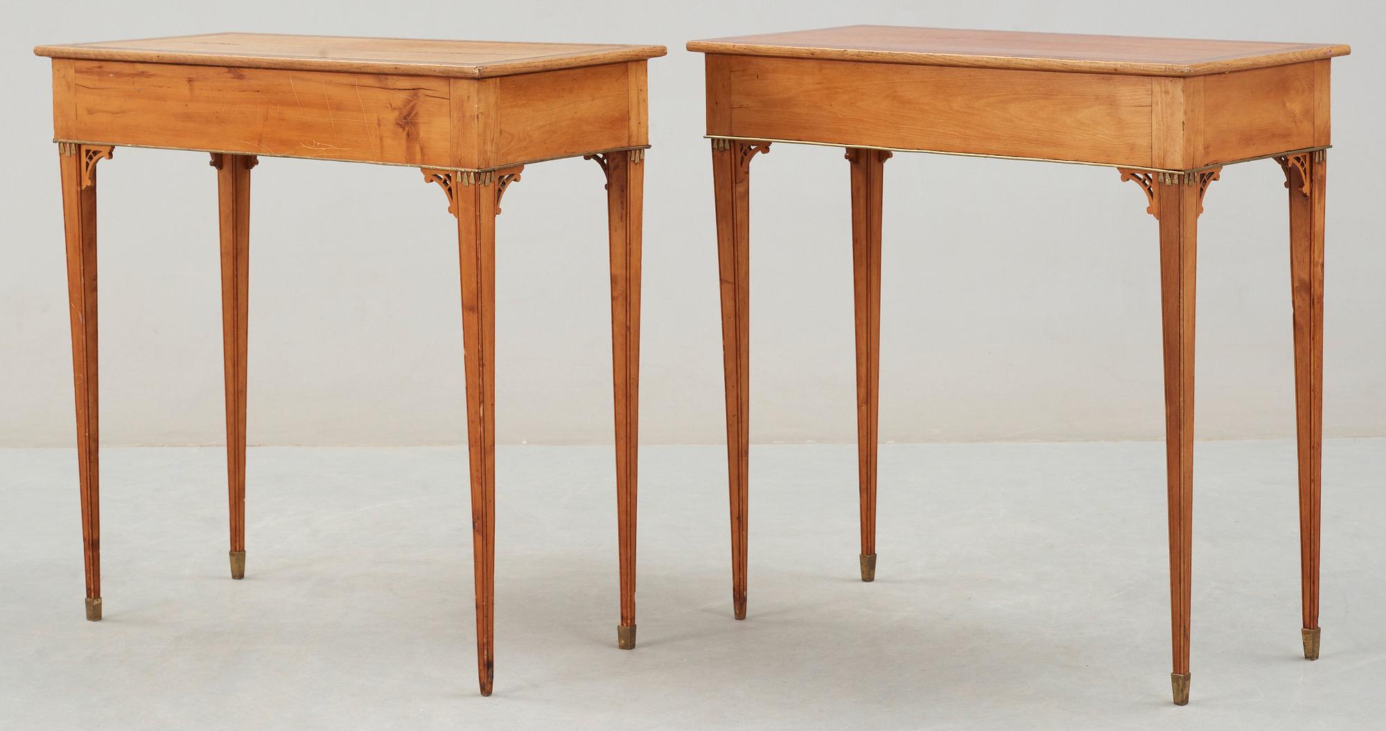 BORD, ett par. Sverige, 1800-tal.