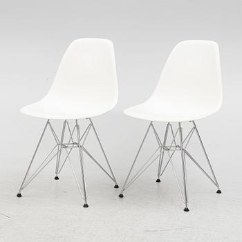 Charles & Ray Eames, chairs, 6 pcs, "DSR Plastic Chair", Vitra.