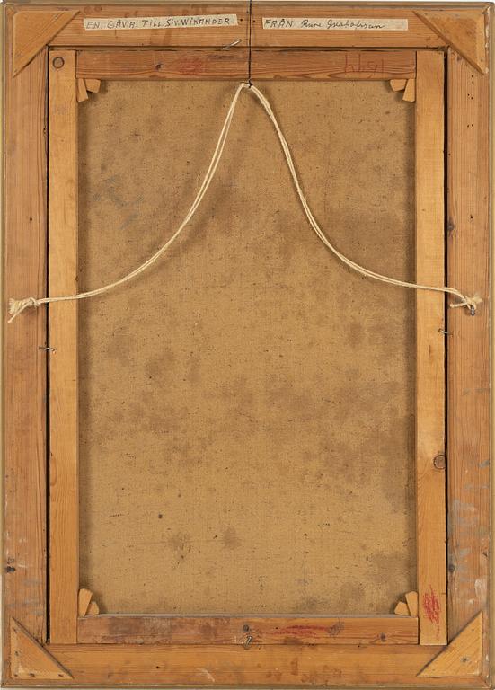 Severin Nilson, oil on canvas, signed.
