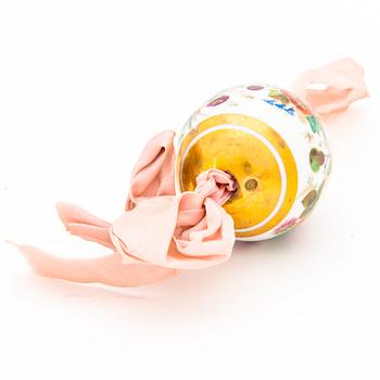 A Russian porcelain Easter egg, from the time of Nicholas I (1825–1855).