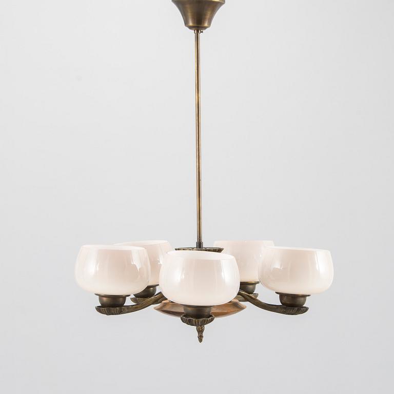 Paavo Tynell, a 1930's '1376/5' ceiling light for Taito.