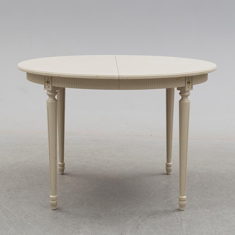 MATGRUPP, 5 delar, gustaviansk stil, 1900-talets mitt.