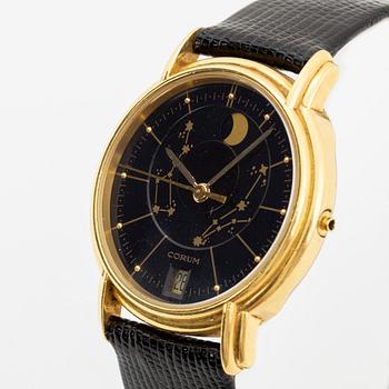CORUM, Moontime, wristwatch, 33 mm.
