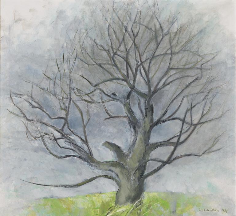 Eva Cederström, olja på duk, signerad och daterad 1988.