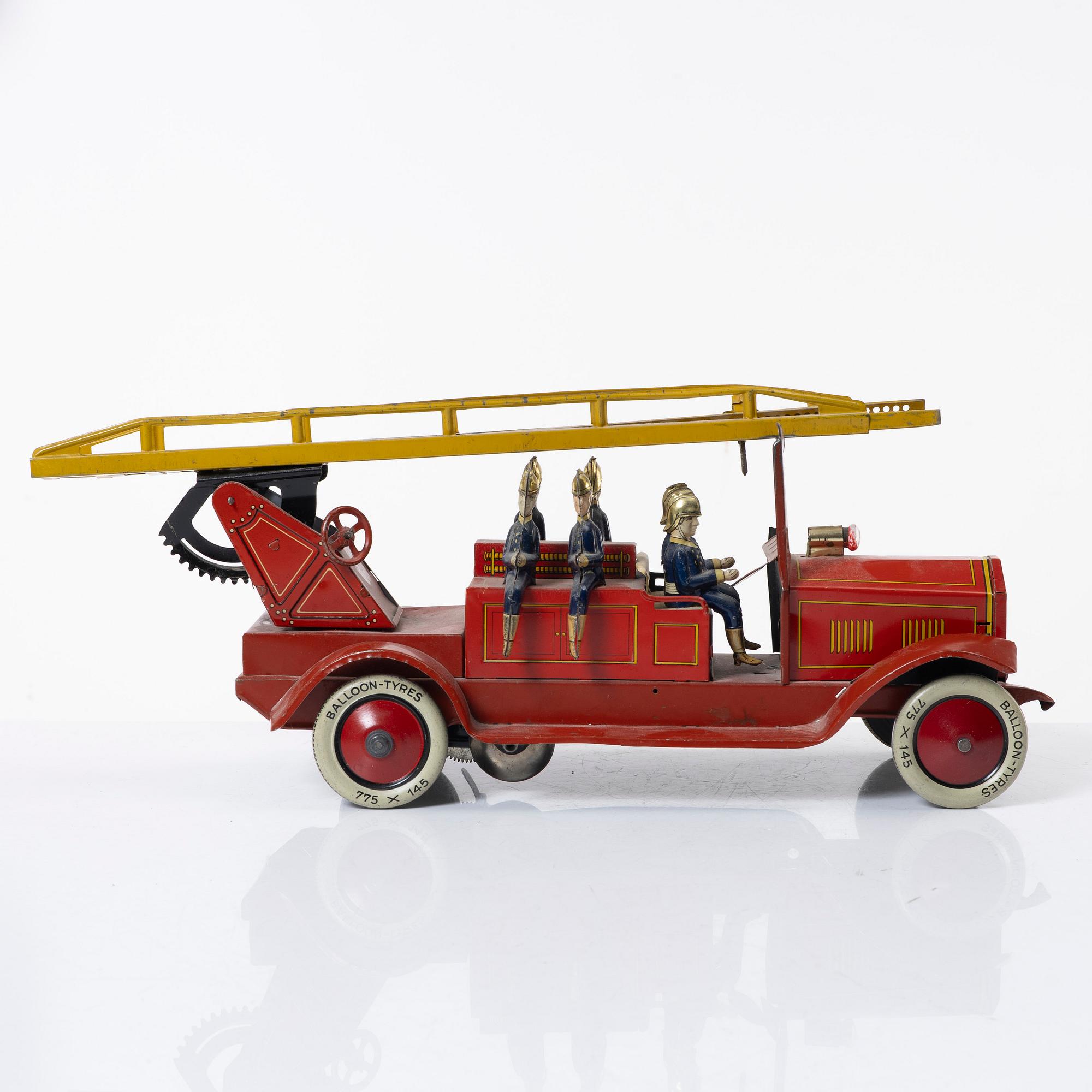 Brandbil, Distler, 1930-tal.