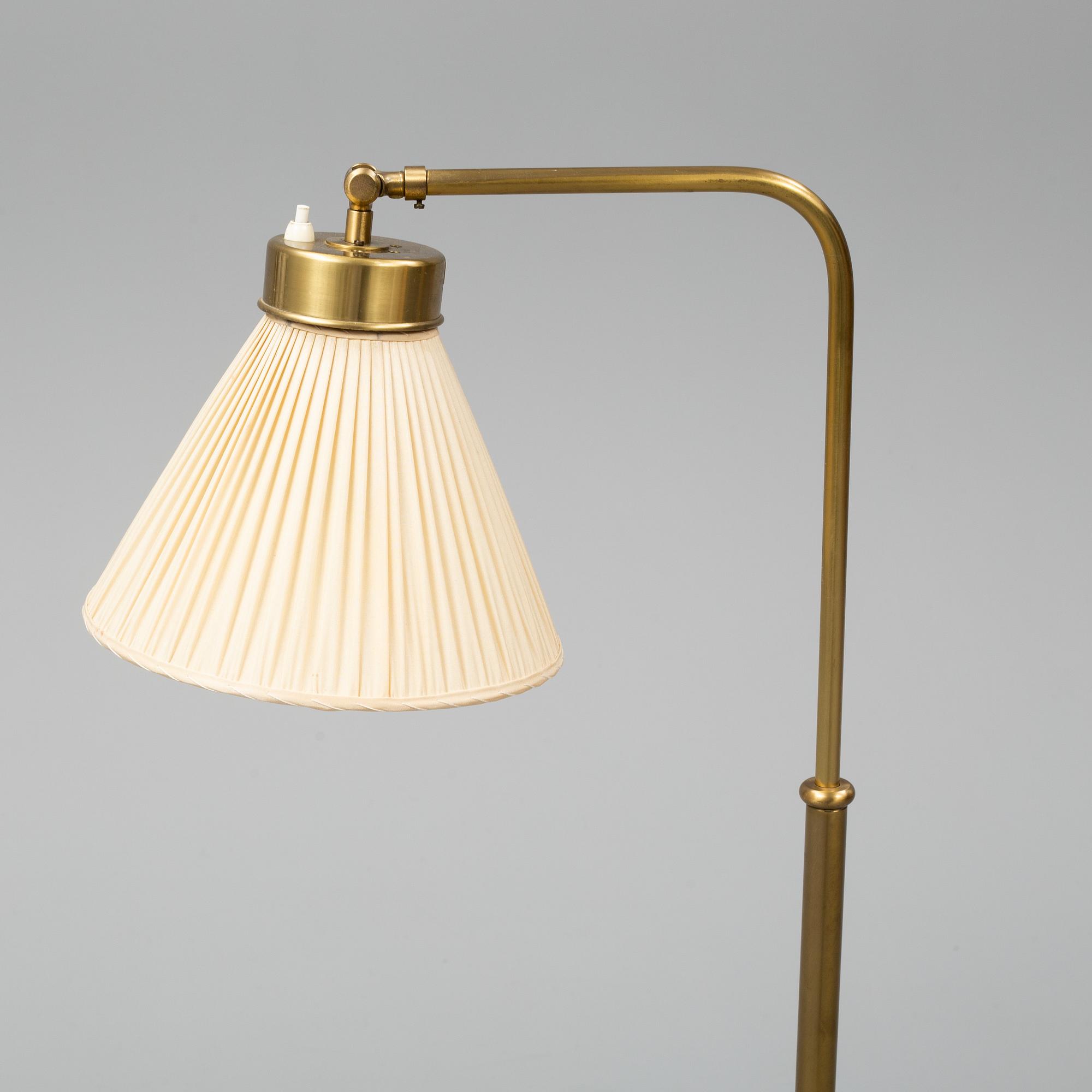 JOSEF FRANK, a model 1842 brass standard light from Svenskt Tenn.