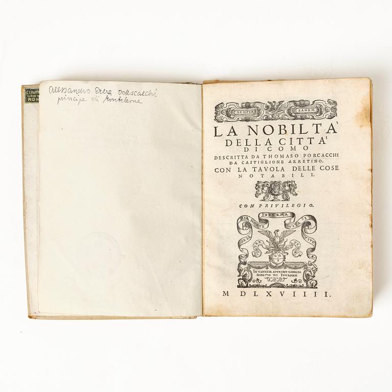 The nobility of Como, 1569.