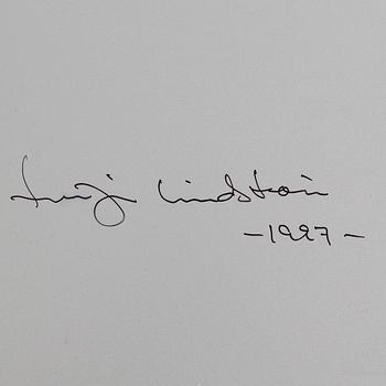 Tuija Lindström, photograph mounted to aluminum signed on verso.