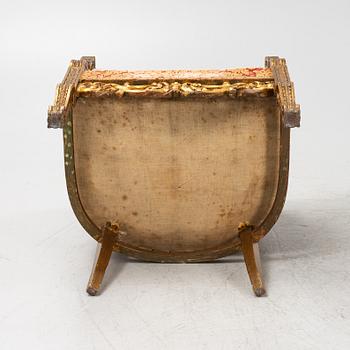 A pair of armchairs, 20th Century.