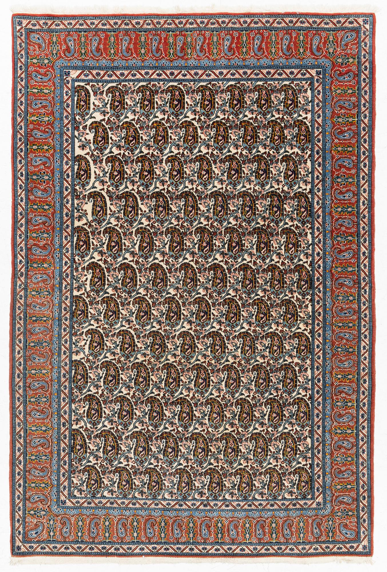 Matta, orientalisk, ca 207 x 138 cm.