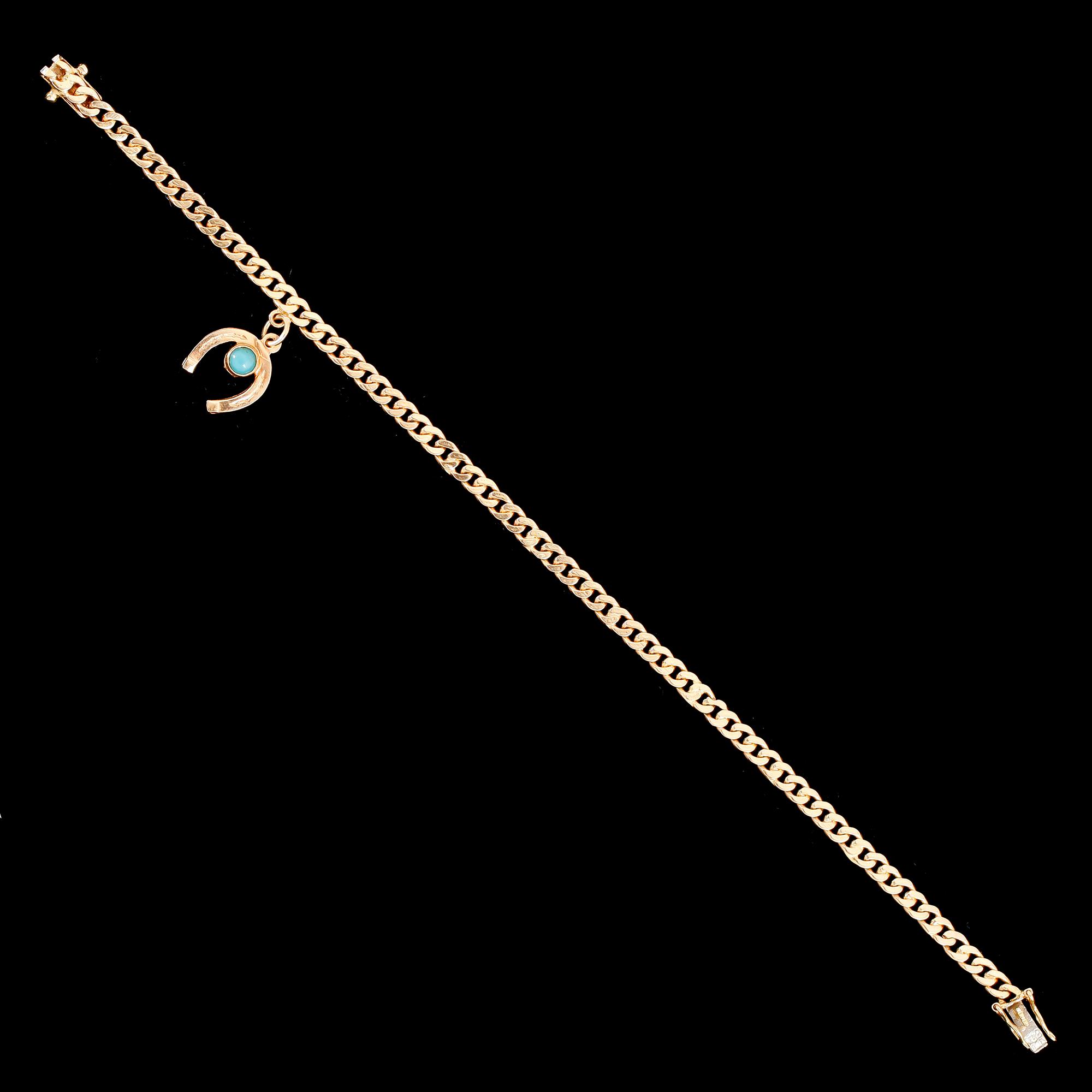 ARMBAND, 18 k guld, kedjelänk. Vikt ca 7 gram.