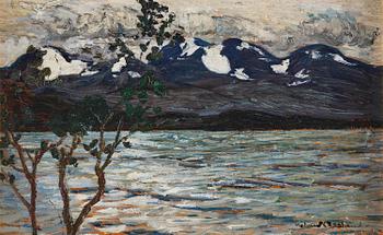 674. Helmer Osslund, Torneträsk.