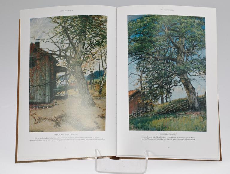 OTTO HESSELBOM, olja på duk. Sign.