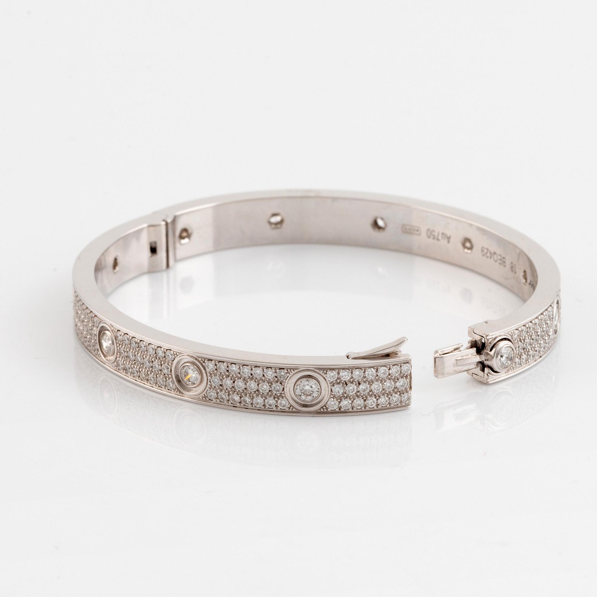 Cartier love bracelet brilliant 2025