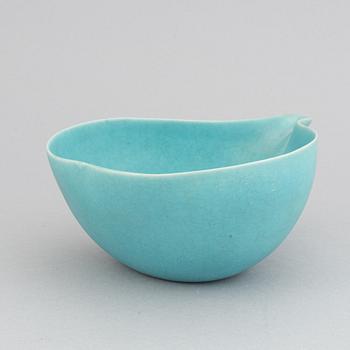 Paul Hoff, a stoneware bowl for Gustavsbergs studio, 1989, ed 50/150.