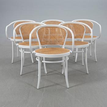 Michael Thonet, chairs, 6 pcs, "No 30", TON.