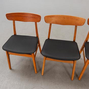 Stolar, 4 st, Farstrup, 1960-tal, Danmark.