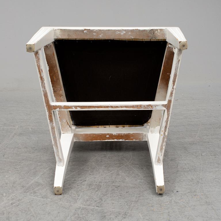 Ten chairs, Gustavian style, early 20th century.