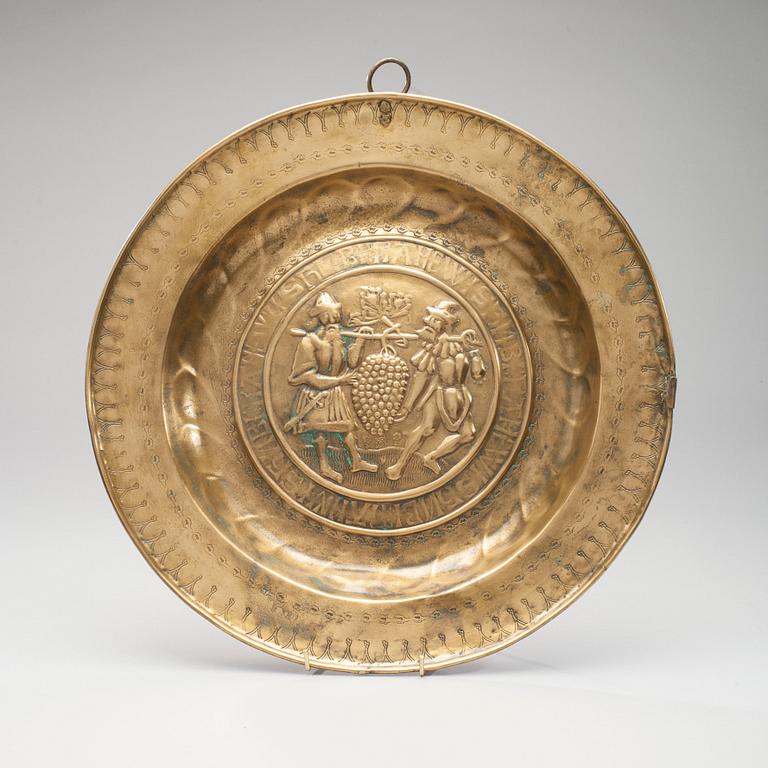 DOPFAT, mässing, Nürnberg 1500-tal.