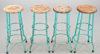 PALLAR, 4 stycken, industri, 1900-talets andra hälft.