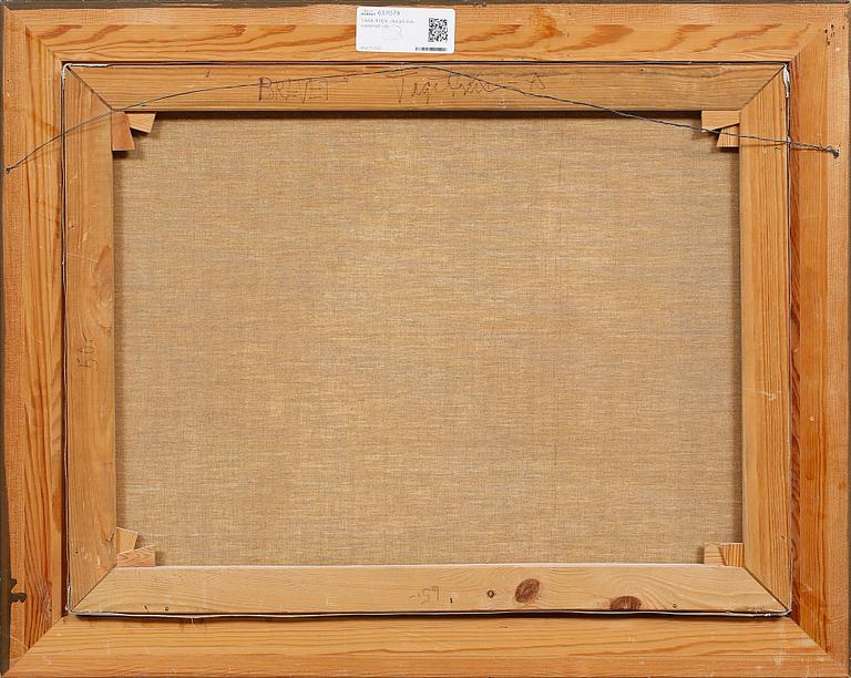 TAGE ÅSÉN, olja på duk, signerad och daterad -75.