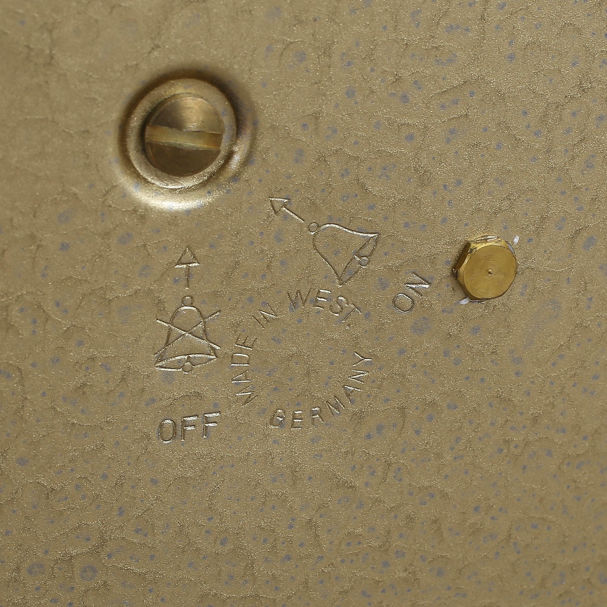 KLOCKOR, 2 st, Schatz, Västtyskland resp Tyskland.