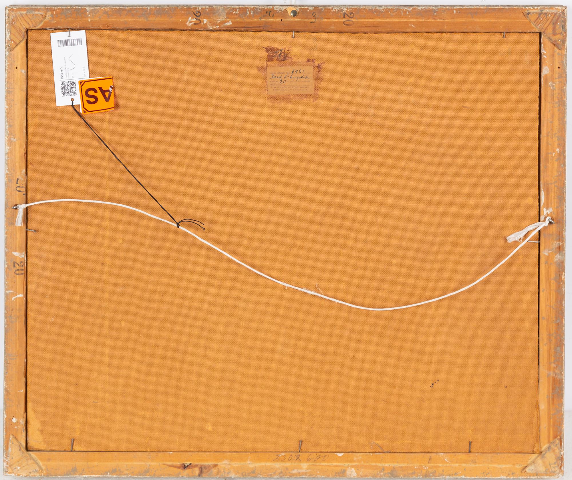 Tord Leander-Engström, Utsikt genom fönster.