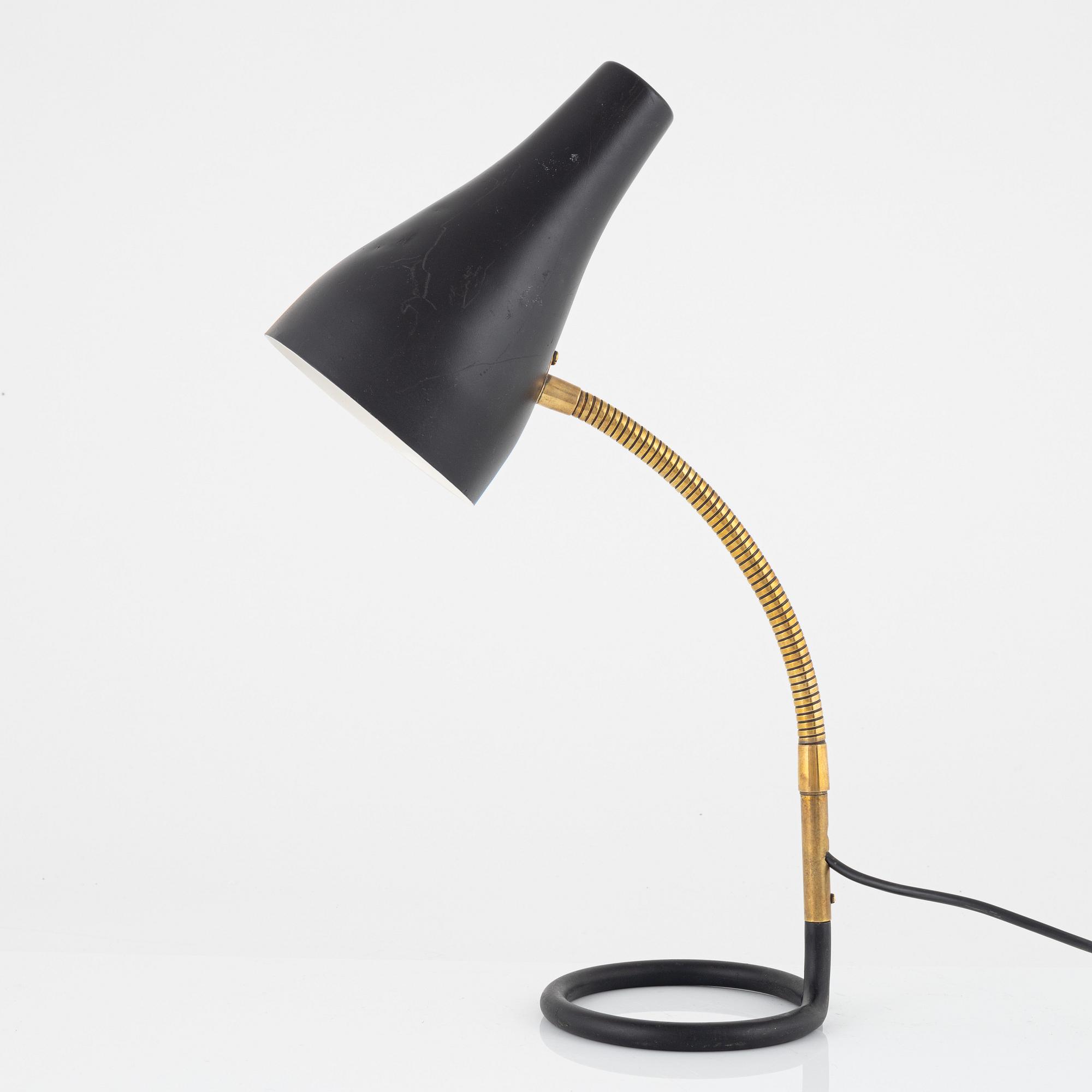 A table lamp, Sweden, 1950's.