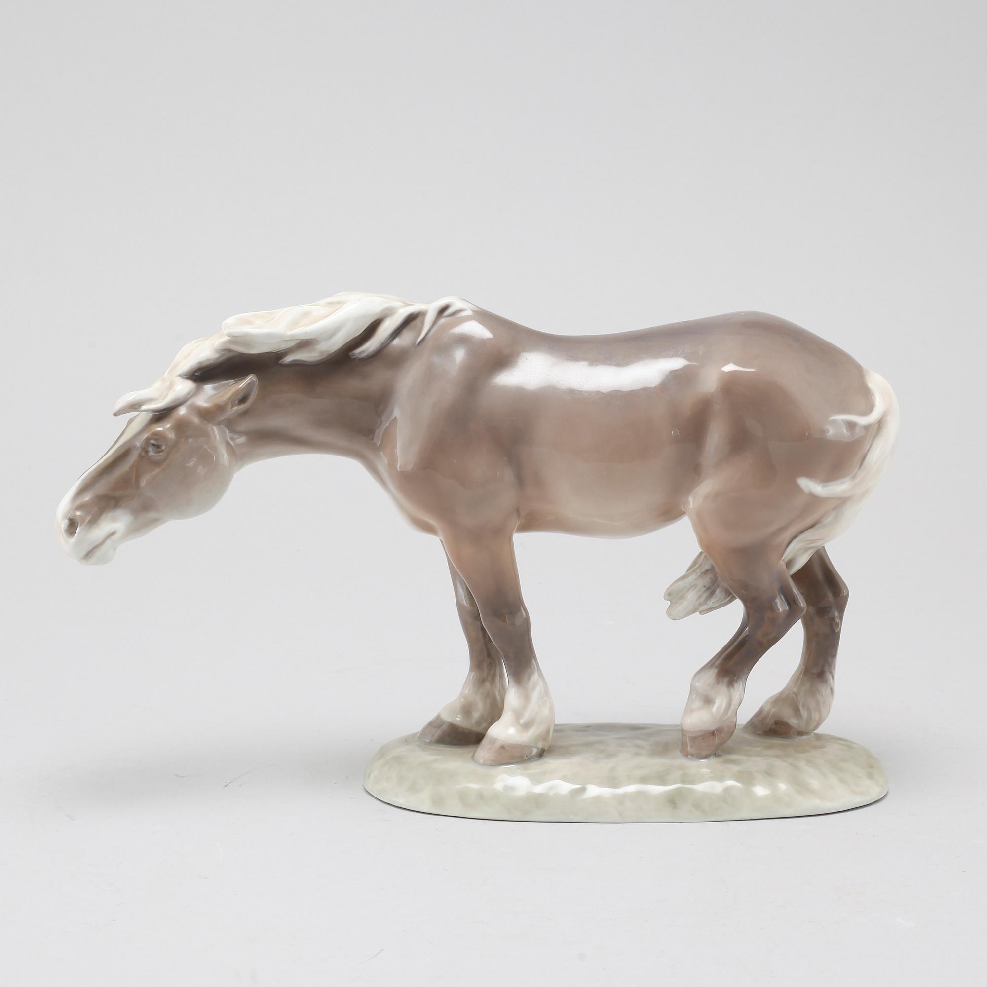 A porcelain figurine by Lauritz Jensen for Royal Copenhagen, second half of the 20th century.