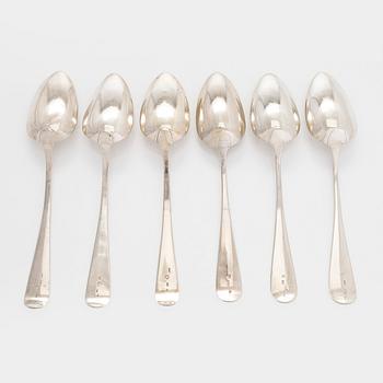 Matskedar, 6 st, S:t Petersburg tidigt 1800-tal.