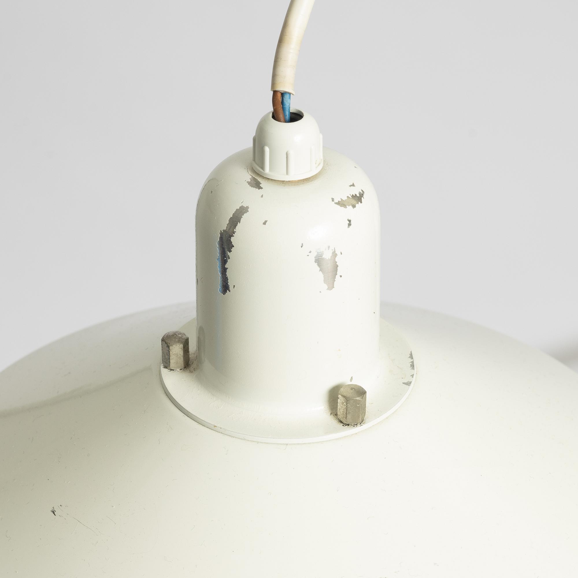 Jörgen Gammelgaard, taklampor, ett par, "Tip Top 6", Pandul 1960/70-tal.