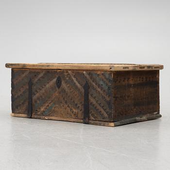 A chest, dated 1852.