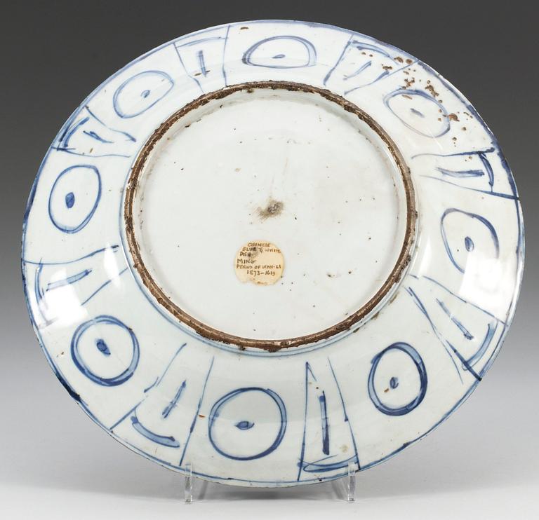 FAT, kraakporslin. Ming dynastin, Wanli (1573-1613).